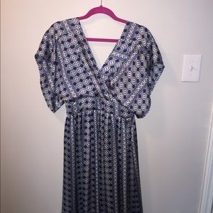 Boho style maxi dress